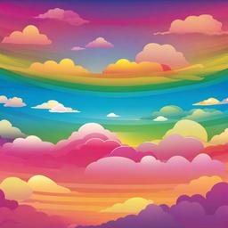 Sky Background Wallpaper - rainbow sky background  