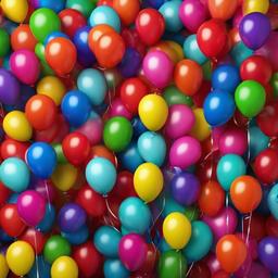 Party Background Wallpaper - colourful balloons background  