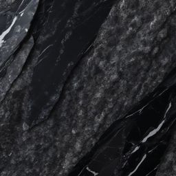 Granite displaying a blend of black, gray, and silver hues top view, product photoshoot realistic background, hyper detail, high resolution