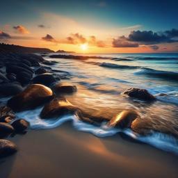 Ocean Background Wallpaper - sea shore wallpaper  