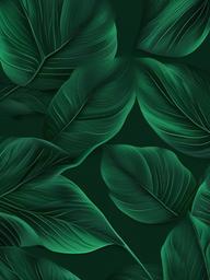 Dark Green Leaf Background  ,mobile iphone background wallpaper