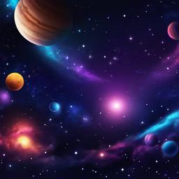 Galaxy Background Wallpaper - galaxy background cartoon  