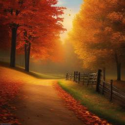 Fall Background Wallpaper - fall scene background  