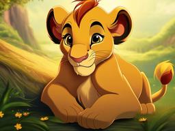 cute simba wallpaper  ,desktop background wallpaper