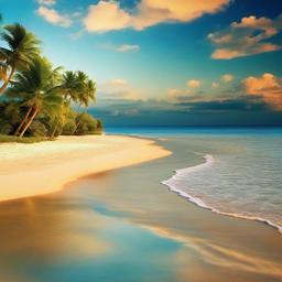 Beach Background Wallpaper - beach water wallpaper  