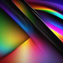Rainbow Background Wallpaper - rainbow background with black  