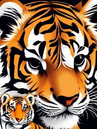 Cute Tiger Wallpaper - Sweet tigers with a cute look  ,mobile iphone background wallpaper