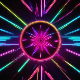 Neon Background Wallpaper - neon retro wallpaper  