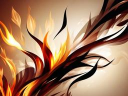 Fire Wallpaper - Fire with radiant, flickering textures  background wallpaper