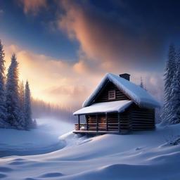 Winter background wallpaper - winter background cabin  