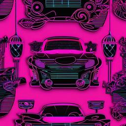 neon pink wallpaper  