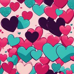 Heart Background Wallpaper - heart background aesthetic  