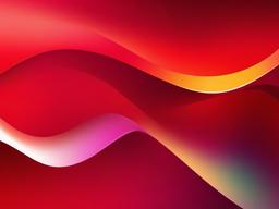 Colorful Red Background-Vibrant red with colorful abstract shapes and gradients for a lively design  background wallpaper