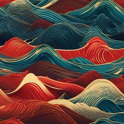 Wave Background Wallpaper - chinese waves wallpaper  