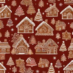 Christmas Background Wallpaper - gingerbread house background  