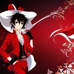 Red Background Wallpaper - red wallpaper anime  