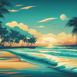 Beach background - water beach background  