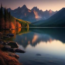 Mountain Background Wallpaper - lake with mountains in the background  