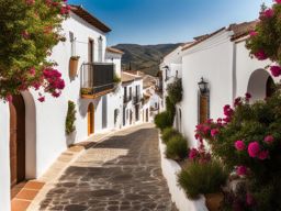 andalusian white villages - capture the charm of andalusia's lesser-known white villages, with their whitewashed houses and cobbled streets. 