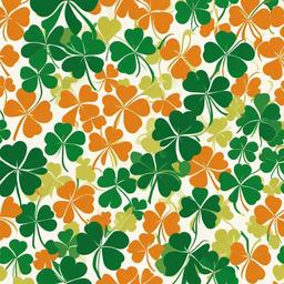 Shamrock clipart - shamrock pattern on fabric  