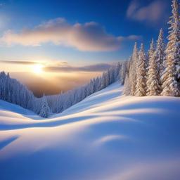 Snow Background Wallpaper - snow landscape background  