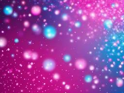 Pink Blue Glitter Background  