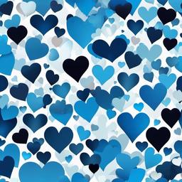 blue heart wallpaper  