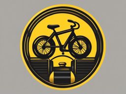 Bicycle Bell Emoji Sticker - Urban cyclist signal, , sticker vector art, minimalist design