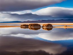 salar de uyuni, bolivia - captures surreal photos during the mirror-like reflection after a rain. 