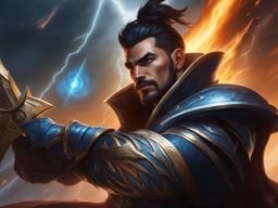 draven stormcaller, a human sorcerer, is harnessing the power of a comet to protect their homeland. 