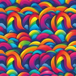 Rainbow Background Wallpaper - rainbow wallpaper cartoon  