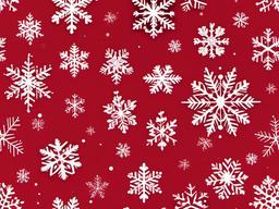 Simple Snowflake Background  