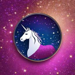 Glitter background - sparkle unicorn background  