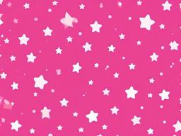 Background Cute Pink-Cute pink with smiling stars and mini hearts scattered throughout  background wallpaper