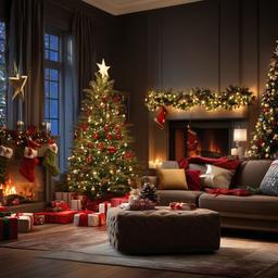 Christmas Background Wallpaper - zoom background christmas living room  