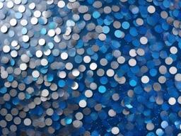 Silver And Blue Glitter Background  