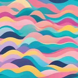 Wave Background Wallpaper - pastel wave background  