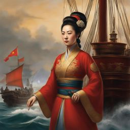 ching shih - the chinese pirate queen who commanded a vast fleet and terrorized the seas. 