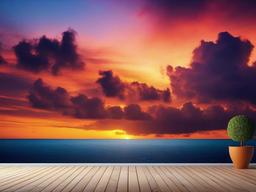 Sunrise Sky Background  ,desktop background wallpaper