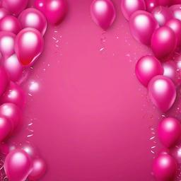 Party Background Wallpaper - balloons pink background  