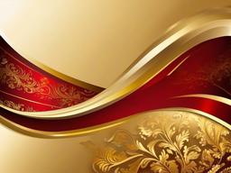 Red & Gold Background - Regal combination of red and gold, exuding elegance and festivity.  background wallpaper