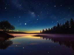 Beautiful Starry Sky Wallpaper  ,desktop background wallpaper