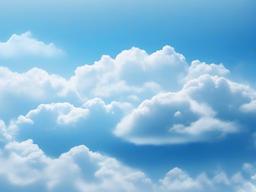 White Background Blue-Soft white background with light blue clouds for a calming effect  background wallpaper