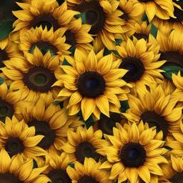 Sunflower Background Wallpaper - aesthetic wallpaper sunflower  