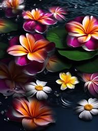 Flower Background Wallpaper - flower in water wallpaper  