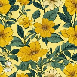 Yellow Background Wallpaper - yellow flower background  