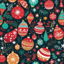 Cute Christmas Scenery Wallpaper Joy of the Holiday Season to Your Device wallpaper splash art, vibrant colors, intricate patterns