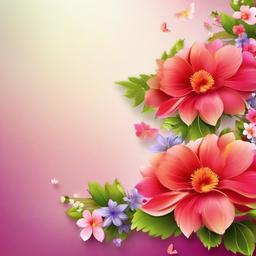 Flower Background Wallpaper - flower background wall  