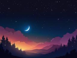 Night Sky Hd Background  ,desktop background wallpaper