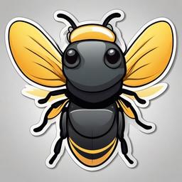 Fly cartoon - tiny, buzzing nuisance  cartoon sticker style